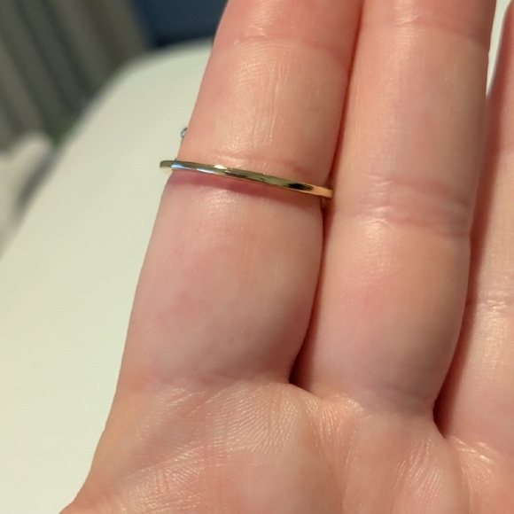 Adjustable Blue Butterfly Ring - Picture 5 of 5